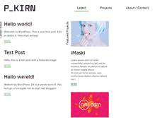 Tablet Screenshot of pkirn.com